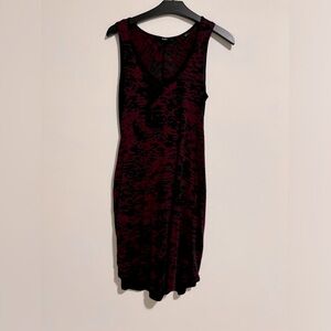 Tart burnout layered burnout dress S